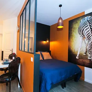 Appartement Le Zèbre, T1 Hypercentre Chic Et Cosy, Wifi Par Sovalfi, Saint-Etienne (Loire)